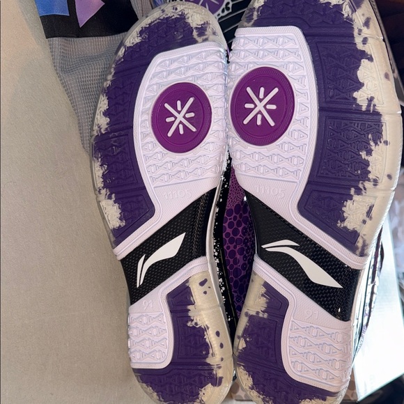 Li-Ling Way of Wade Limited Edition syn Sting Ray skin Purple all star Size 15 - Picture 6 of 16